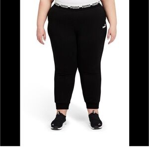 Puma Plus Size Amplified High Rise Sweatpants